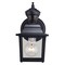 Vaxcel Bedford Aluminum 5.25-in. W 1 Light Black Motion Sensor Dusk/Dawn Outdoor Wall Lantern Clear Glass T0732 - alternate 2